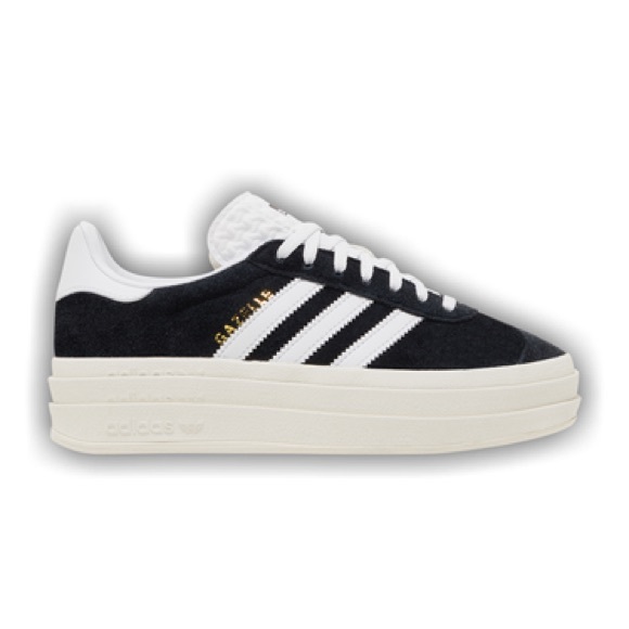 adidas Shoes - 🖤🤍Adidas Gazelle Bold Platform White Sole Shoes 6.5
